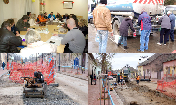 Polgarmester beszámol a Helyi Közöség ülésén 2015. február 26